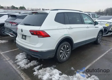 2022 Volkswagen Tiguan 2.0T S z USA, uszkodzony, nr VIN 3VV1B7AX4NM162545